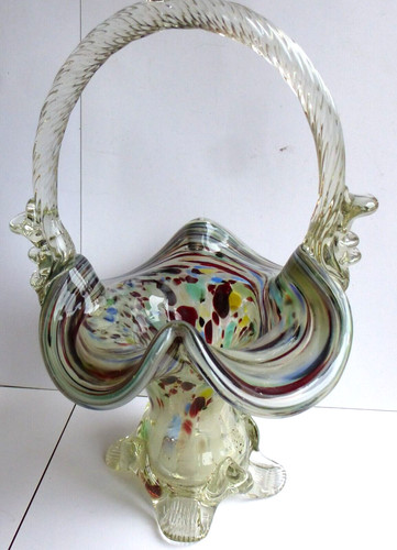 Murano basket old - basket.,