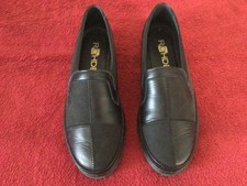 Ladies ROHDE black shoes, 5, leather,  worn a couple of times, exc. condition