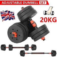 20kg fitness dumbbells Pair of Weights Barbell Dumbbell Body Building Weight Set