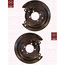 Brake Backing Plate Dust Shield - Rear LH + RH - fits Toyota Corolla (_E12_) 01-