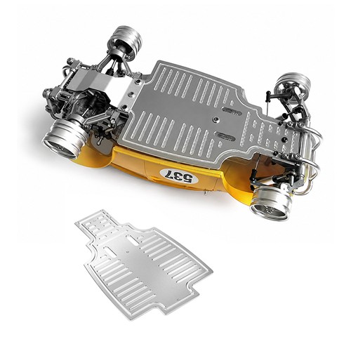 Aluminum chassis guard skid - aluminum,