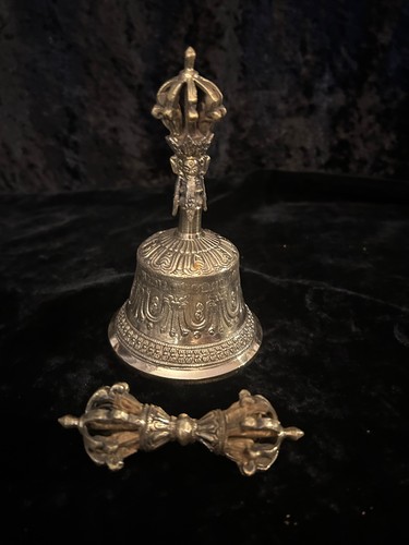 Tibetan vajra and - bell, 9