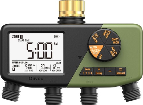 Brass watering timer - timer, with