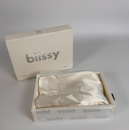 Blissy white queen silk - blissy,