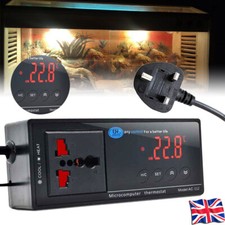 For Lizard Digital Reptile Aquarium Thermostat Heat Mat Temp Control Incubator
