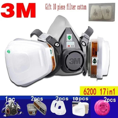2026 6200 gas mask spray - 2026, 3m