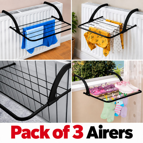 Over radiator clothes airer - airer, 5