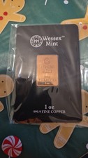 Wessex Mint 1oz  Copper Cast