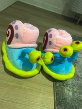 UK SpongeBob-SquarePants -Gary The Snail Large Novelty 3D Fun Slippers Gift