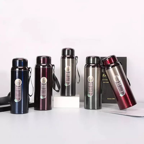 Stainless steel flask - stainless, hot/cold