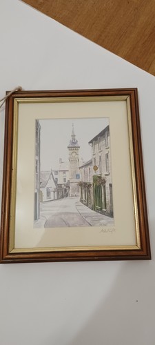 Hay wye clock tower - clock, tower,