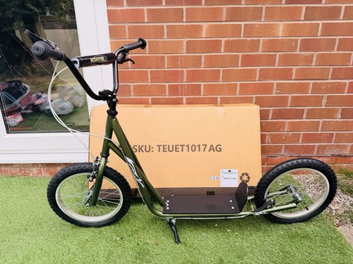 Scooter with bike wheels - with,