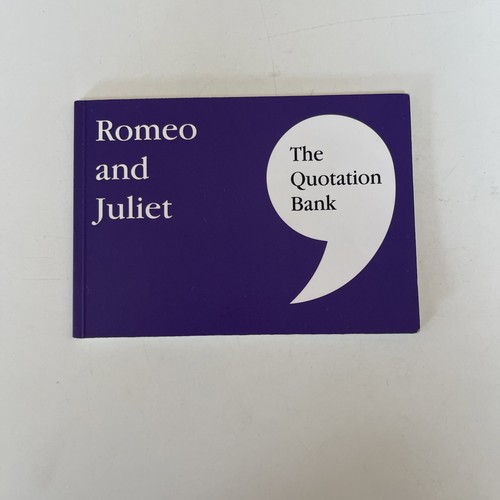 The quotation bank romeo and - the, bank: