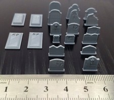 20x N Gauge 1:148 Gravestones