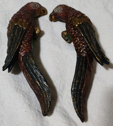 Pair hanging macaw - of,