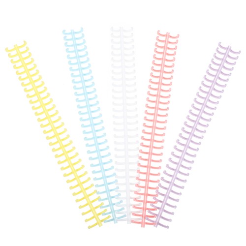 10pcs assorted plastic binder - plastic,