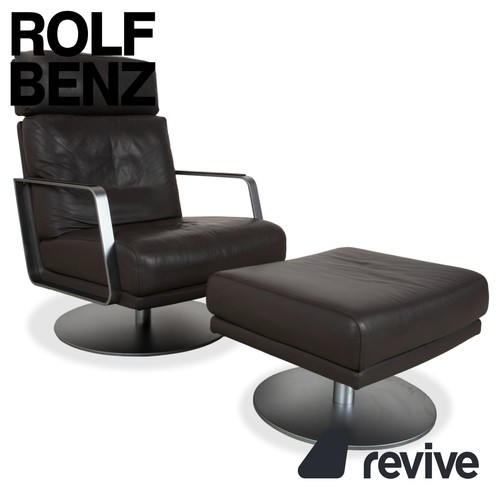 Rolf benz leather metal - benz,