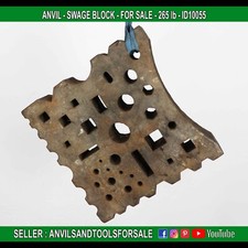 ANVIL - SWAGE BLOCK - 265 lb - ID10055