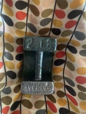 Vintage Kitchen Weight Avery 2 LB Cast Iron