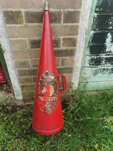 Vintage conical fire - conical,