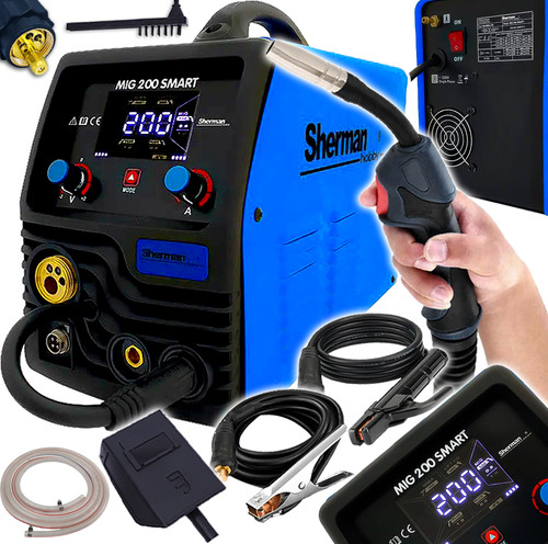 Sherman mig 200 smart welder - mig,