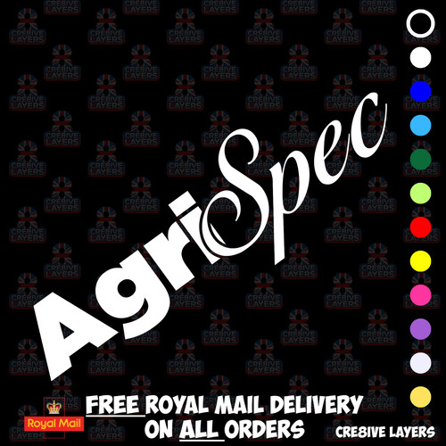 Agri spec sticker many - -,