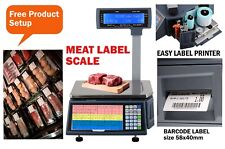 Butcher Scale With Barcode