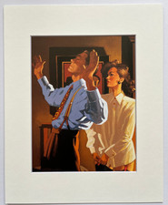Jack Vettriano MOUNTED Print -