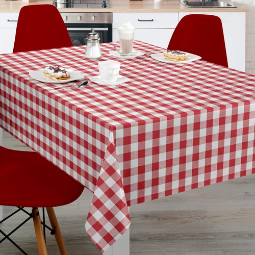 Wipe clean tablecloth cover - clean,