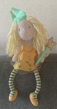 Vintage Felicity Wishes Plush Soft Rag Girl Doll Toy Retired 2000