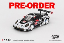 (Pre-order) MINI GT #1143 Porsche 911 GT3 R 77 AO Racing 2025 IMSA Petit Le Mans