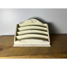 Shabby chic letter holder wood