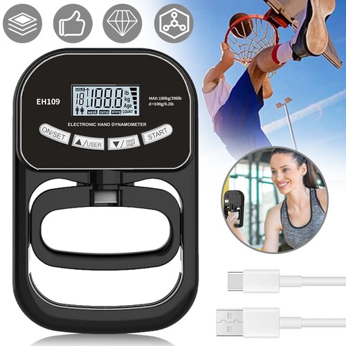 Grip strength tester - grip, trainer