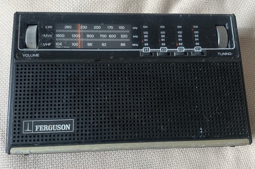 Vintage ferguson radiostar - ferguson,