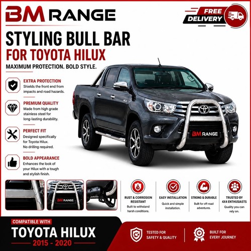 Front bar 63mm stainless - a-bar,