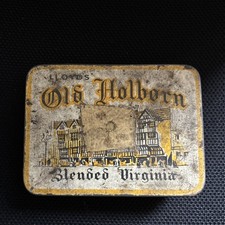 Hinged Old Holborn Tobacco Tin