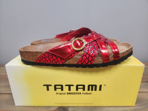 Tatami birkenstock red - tatami, by