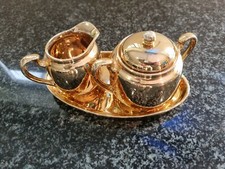 Genuine Samurai China Handpainted Set Gold Reg No. 539405