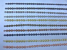 2m Decorative Upholstery Nail / Stud / Tacks Strips (7 Colours) + 40 nails FREE