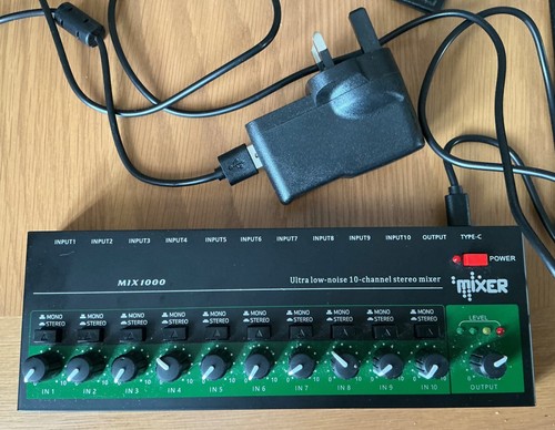 Channel stereo mono line - 10,