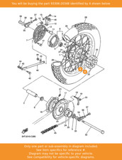 YAMAHA Bearing, 93306-20348