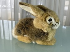 Steiff Animal Collector's Stuffed Animal 077760 Rabbit 18 cm. Excellent...