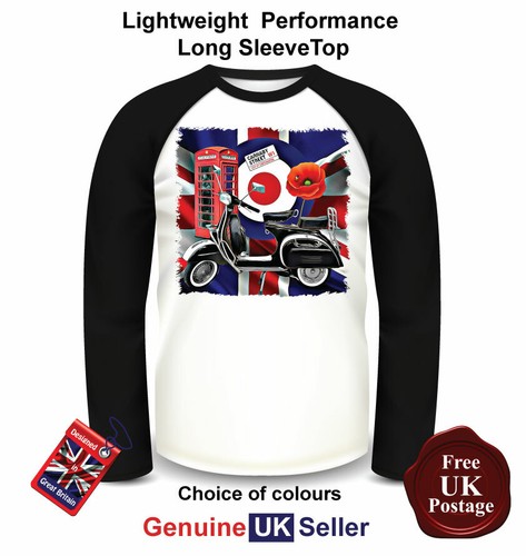 Black vespa shirt scooter - t,