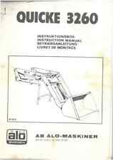 Quicke 3260 Loader Operators