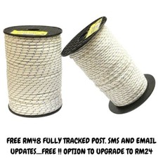 Lawnmower Pull Cord Starter Rope Recoil  Chainsaw Strimmer Sealed Ends Strong