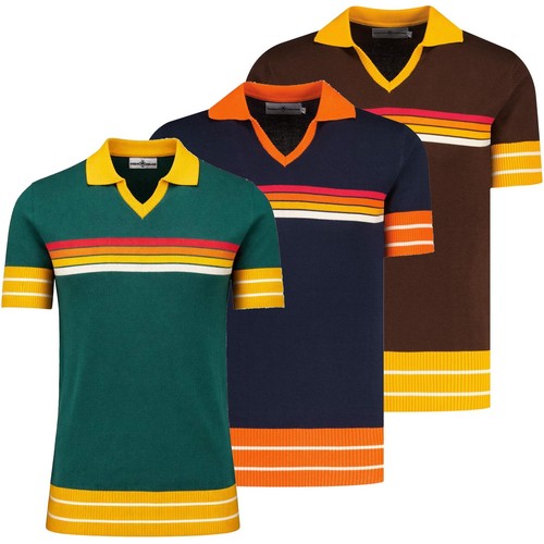 Mens retro skipper neck - skipper,