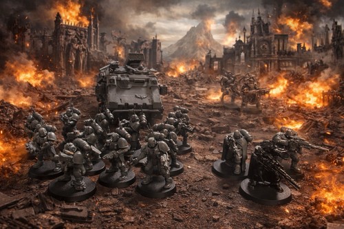 Warhammer 40k space - space, marines