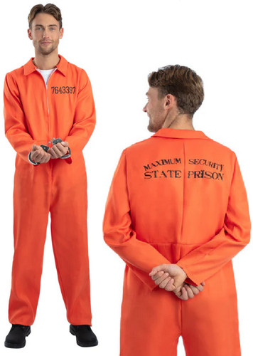 Prisoner costume inmate - prisoner,