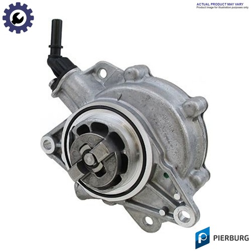 Vacuum pump braking - pump, system