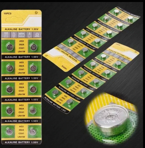 Pack ag3 batteries lr41 - 20,